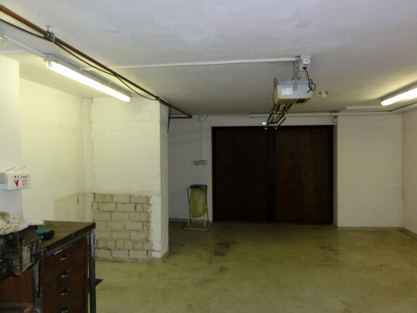 Garage im Keller