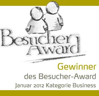 wunschgrundst�ck.de mit Besucher-Award ausgezeichnet