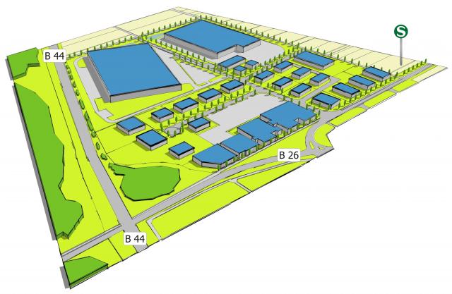Gewerbegebiet Gewerbepark Ried