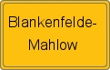 Ortsschild von Blankenfelde-Mahlow