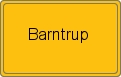 Ortsschild von Barntrup