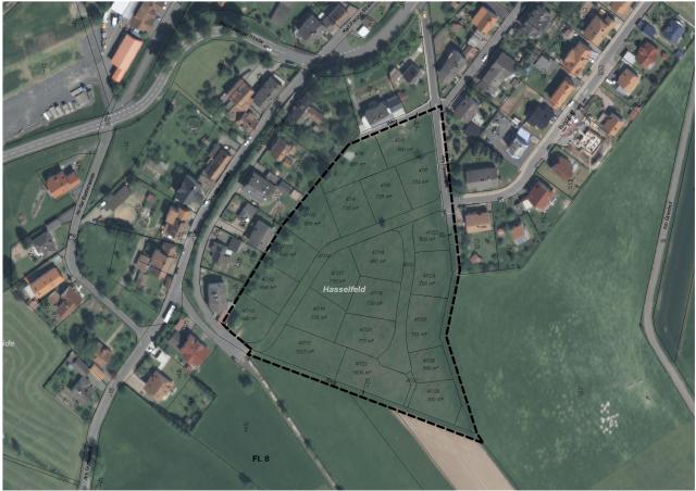 Wohngebiet Am Güntershof und Hasselfeld