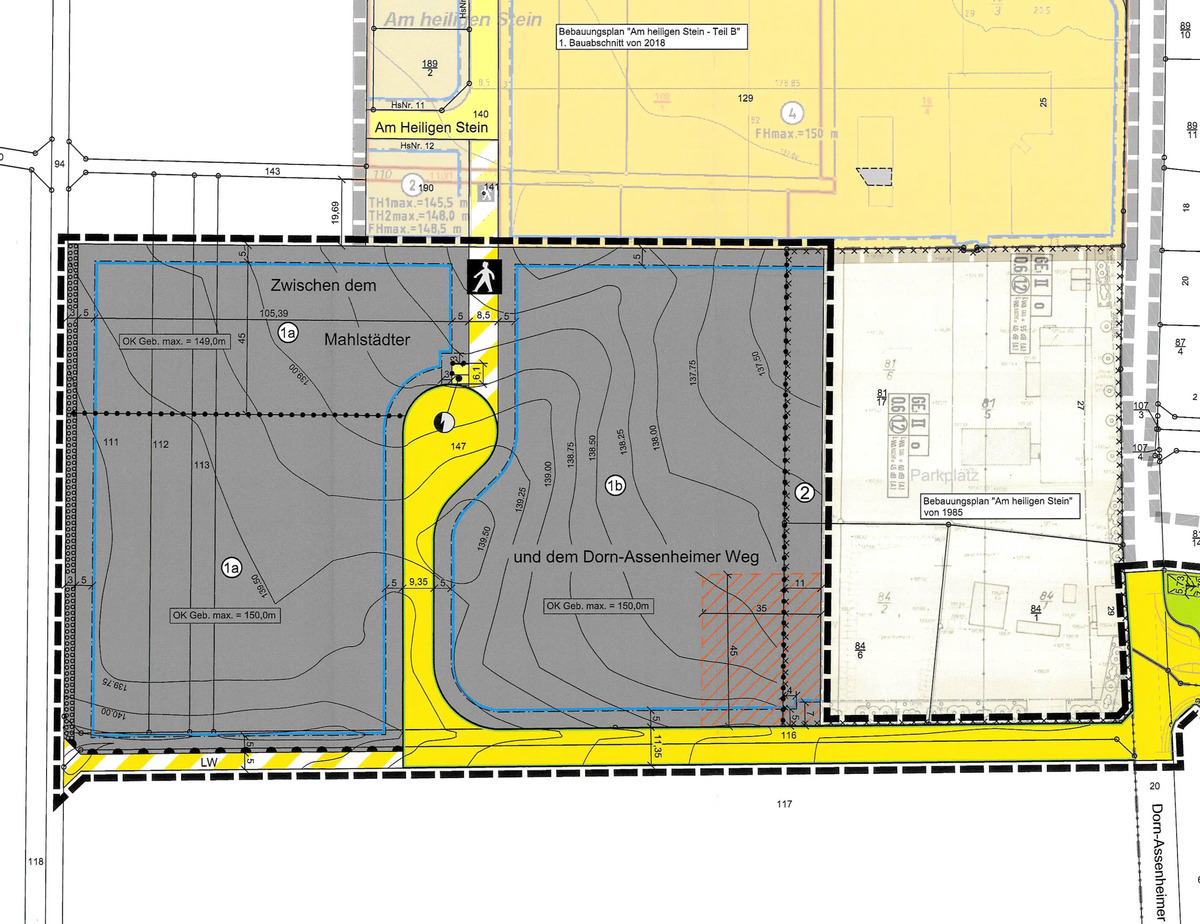 Gewerbegebiet Am heiligen Stein - Teil B, 2. Bauabschnitt