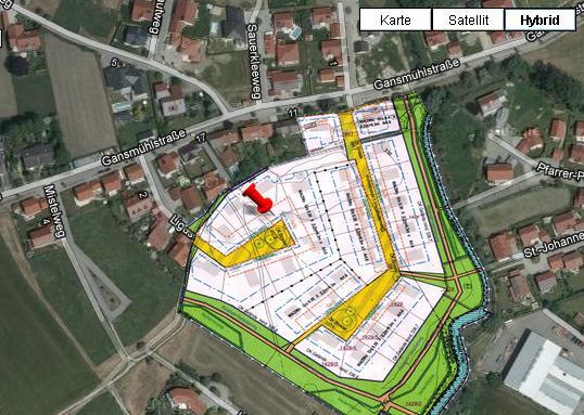 Wohngebiet Gansmühlstraße