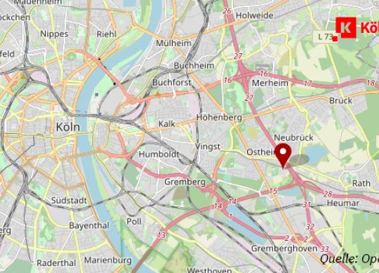 Gewerbegebiet Köln Ostheim 