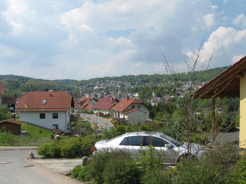 Blick in Richtung der innenstadt