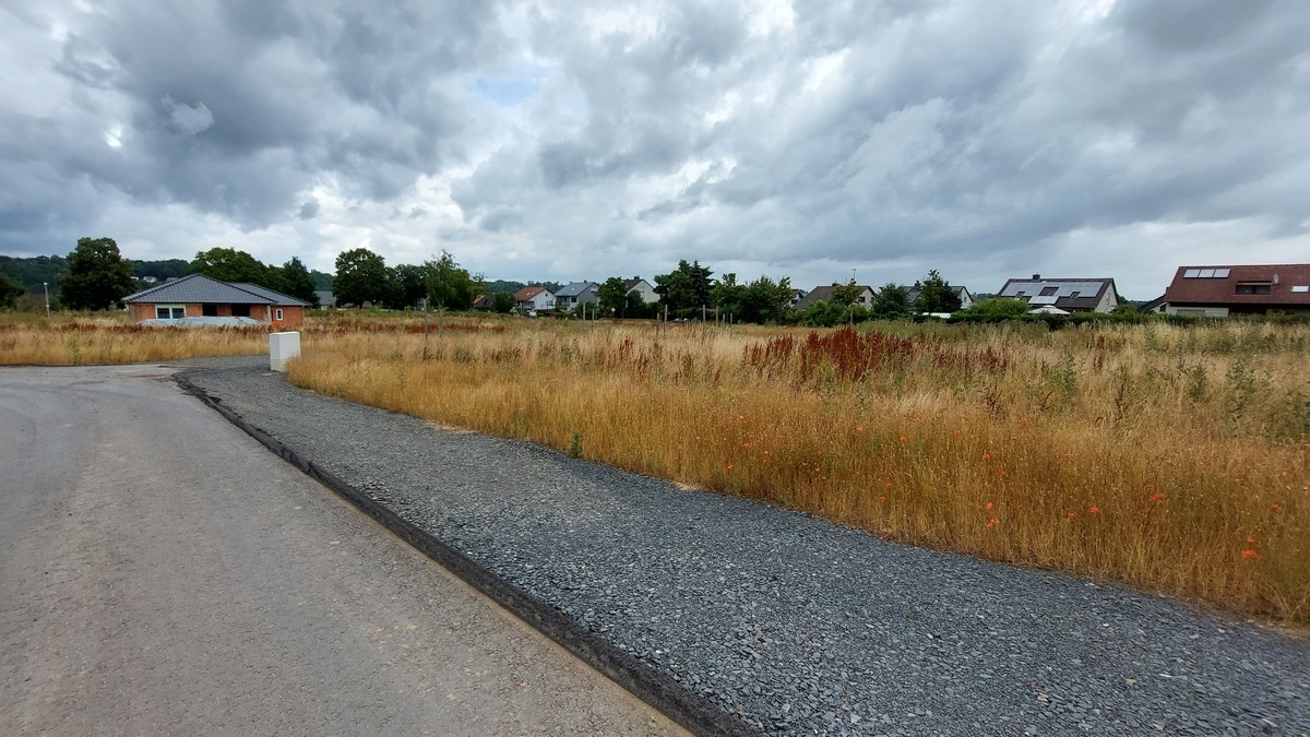 Foto des Baugebiets