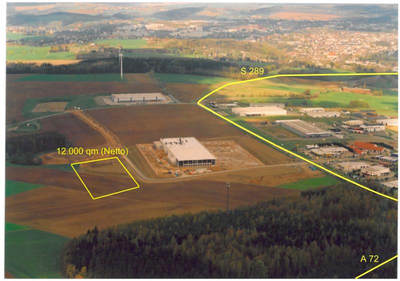 Bauplatz Nr. 002 im Industriegebiet Autobahnanschlußstelle Reichenbach/Vogtl. II