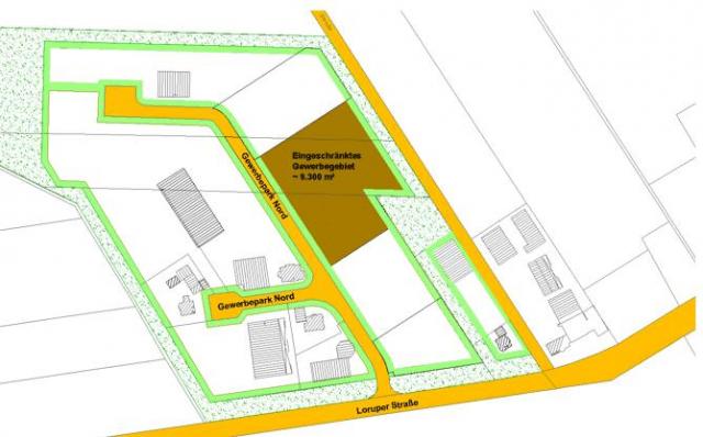 Gewerbegebiet »Gewerbepark Nord (OT Gehlenberg)«