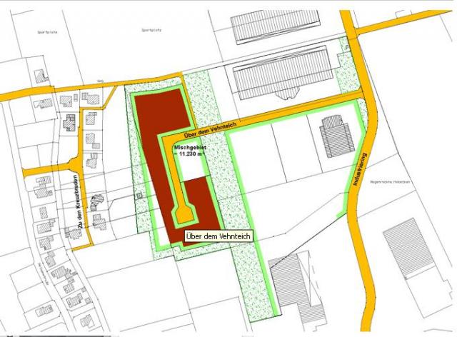 Gewerbegebiet »Über dem Vehnteich (OT Markhausen)«