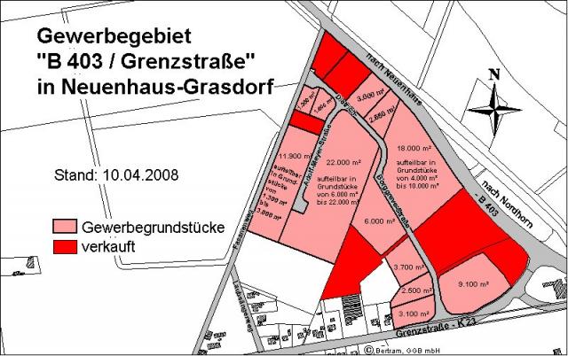 Gewerbegebiet »B 403 / Grenzstraße«