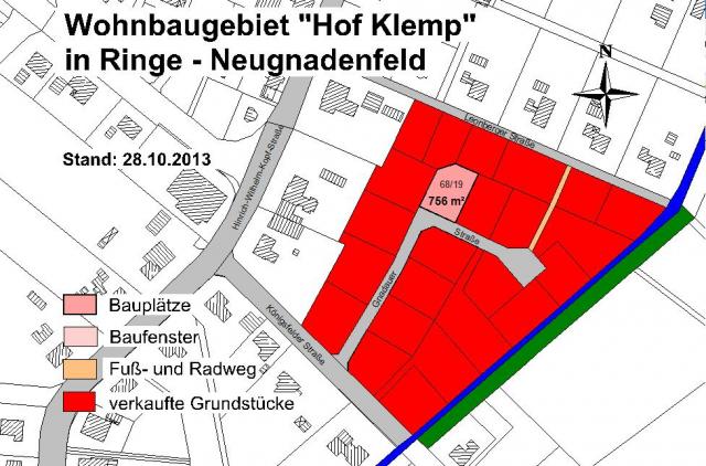 Wohngebiet »Hof Klemp (OT Neugnadenfeld)«