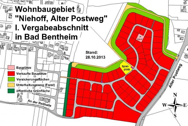 Wohngebiet »Niehoff, Alter Postweg«