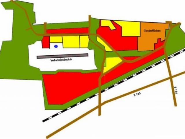 Gewerbegebiet »Industrie- und Gewerbegebiet Flugplatz «