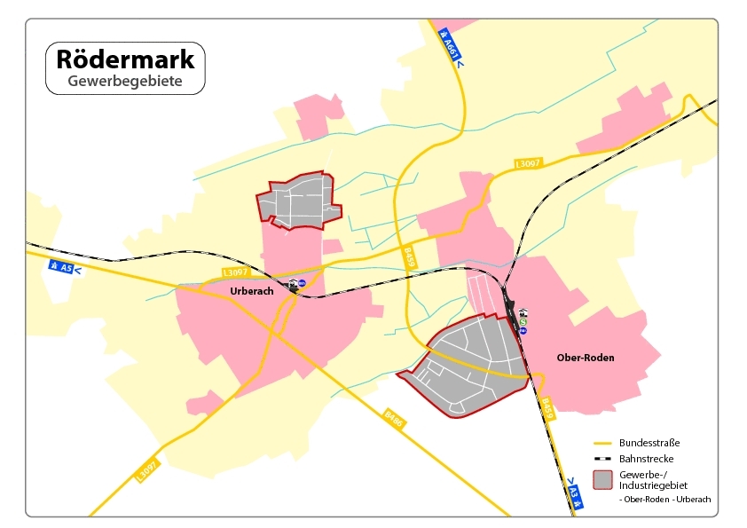 Gewerbegebiet »Industrie- und Gewerbegebiet Ober-Roden«