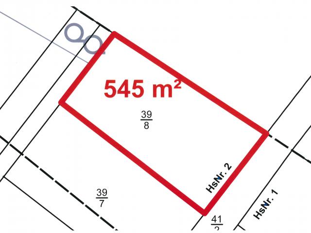 Bauplatz Nr. Flur 6 Nr. 39/8 im Wohngebiet Hainau BG "Am Erlengraben"