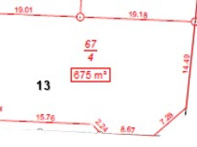 Bauplatz Nr. Flur 22 - 67/4 im Wohngebiet Oberbachheim Baugebiet "In den Krautstücker-Erweiterung"