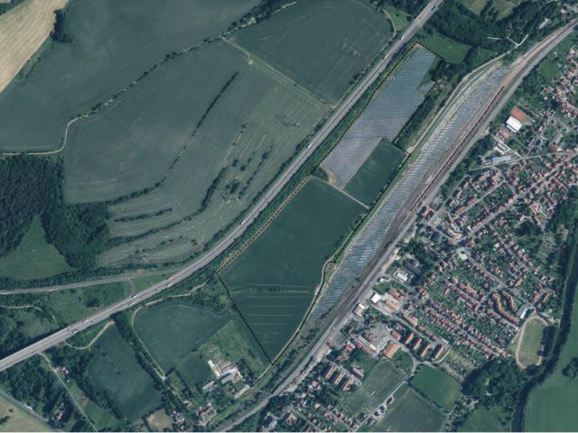 Gewerbe- und Industriegebiet »Oberhalb der Bahn«