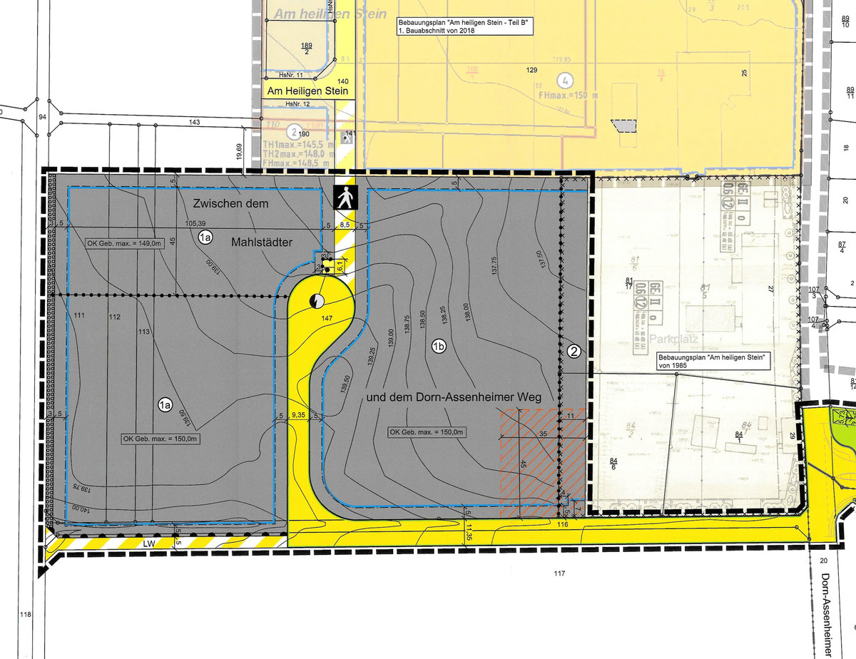 Gewerbegebiet »Am heiligen Stein - Teil B, 2. Bauabschnitt«
