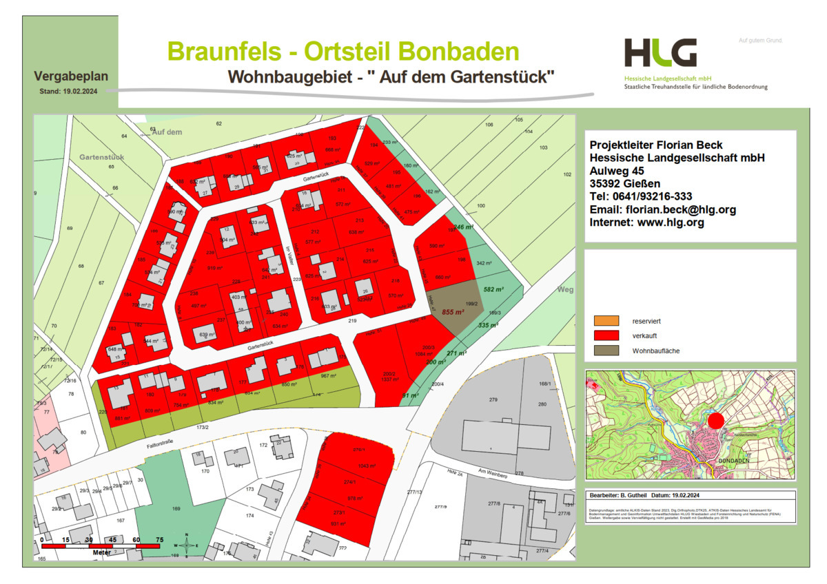 Wohn- und Mischgebiet »Auf dem Gartenstück«