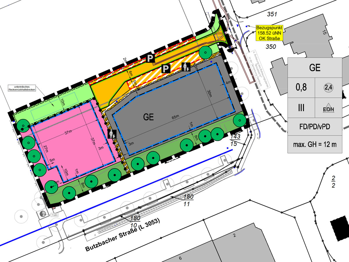 Gewerbegebiet »Gewerbegebiet Sportplatzgelände«