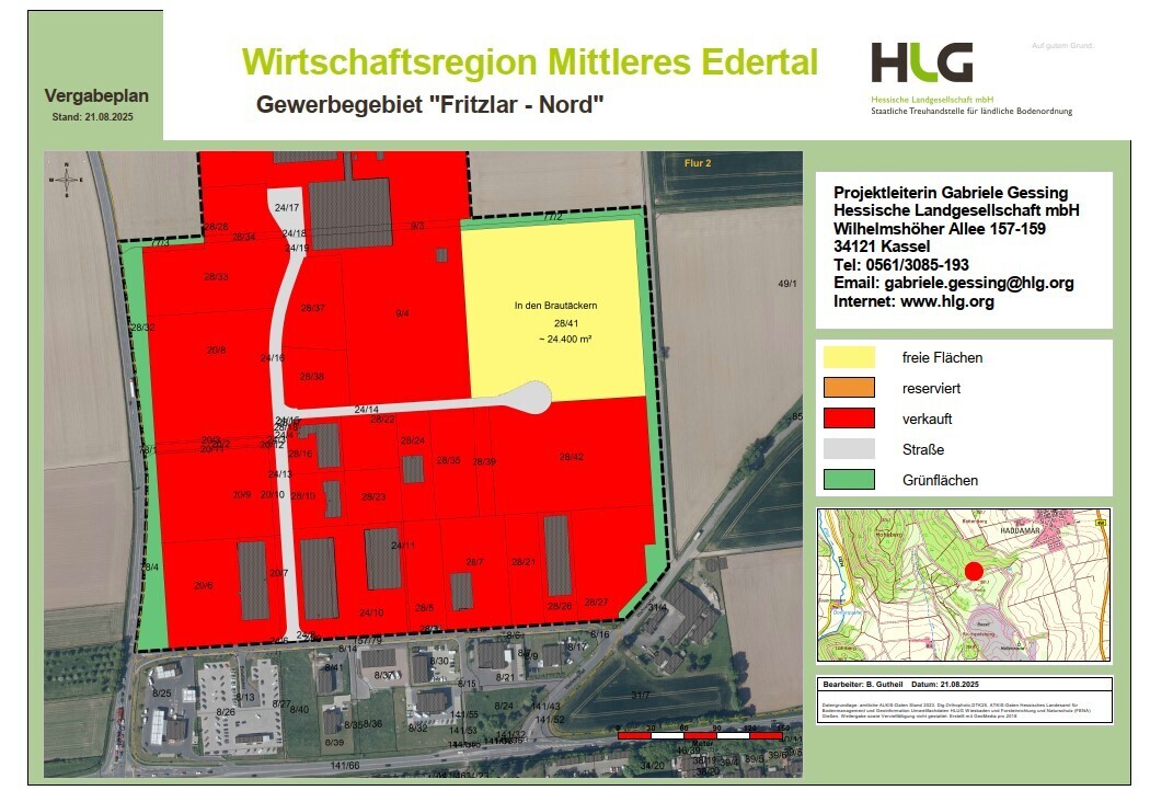 Industrie-, Misch- und Gewerbegebiet »Interkommunales Industriegebiet Fritzlar Nord«