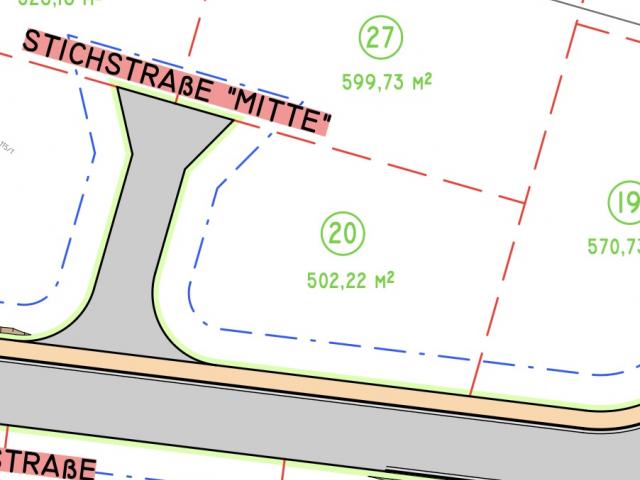 Bauplatz Nr. 20 im Wohngebiet Bildacker