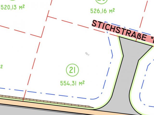 Bauplatz Nr. 21 im Wohngebiet Bildacker