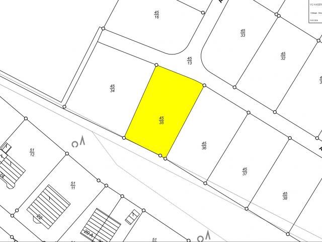 Bauplatz Nr. Flur 4 Nr. 45/35 im Wohngebiet Auf Ahlsheck