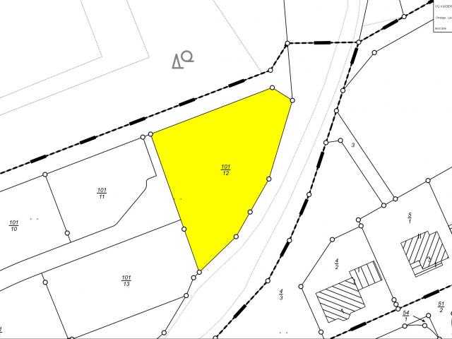 Bauplatz Nr. Flur 15 Nr. 101/12 im Wohngebiet Hinter der Hohmark