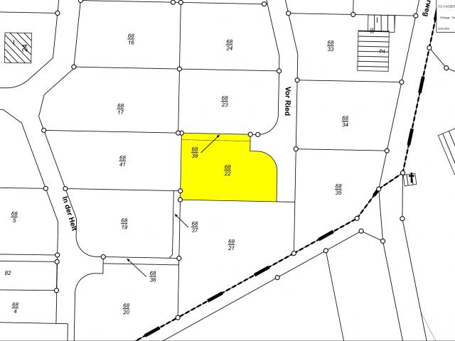 Bauplatz Nr. Flur 6 Nr. 68/22 im Wohngebiet Hinter der Kirche