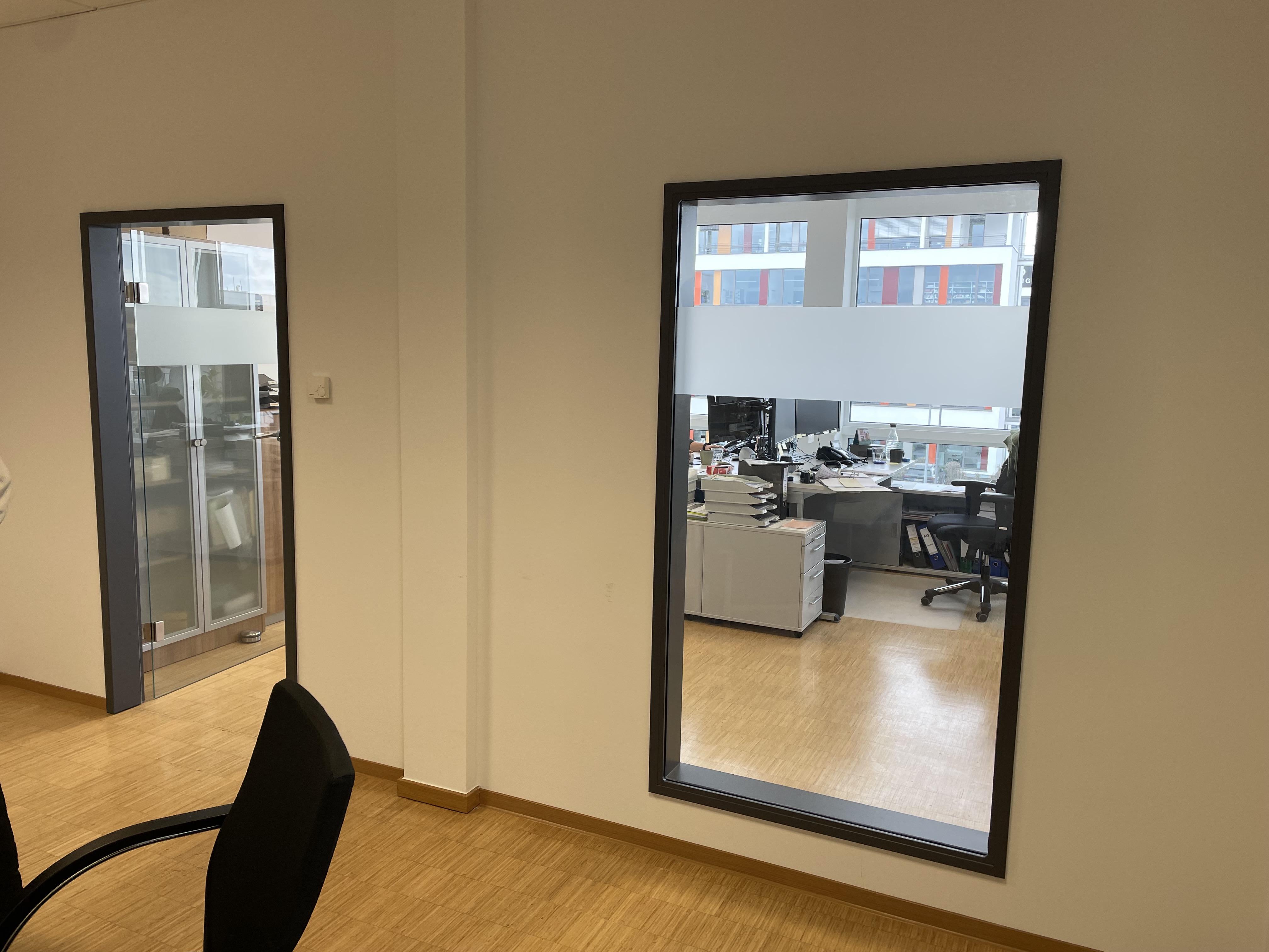 Blick in Büro 2 vom 190 m2 Büro im 2. OG nach dem Umbau