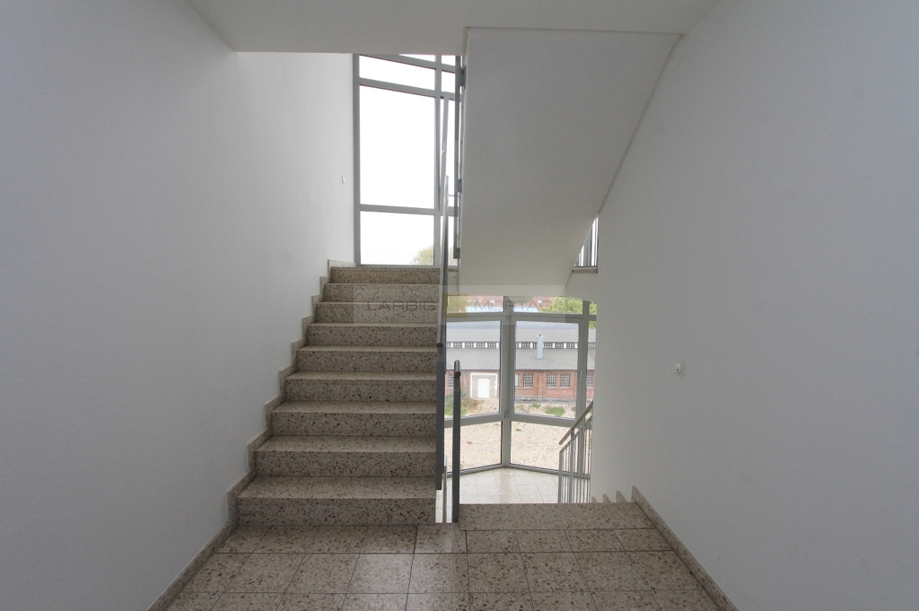 Innenansicht Treppenhaus modern