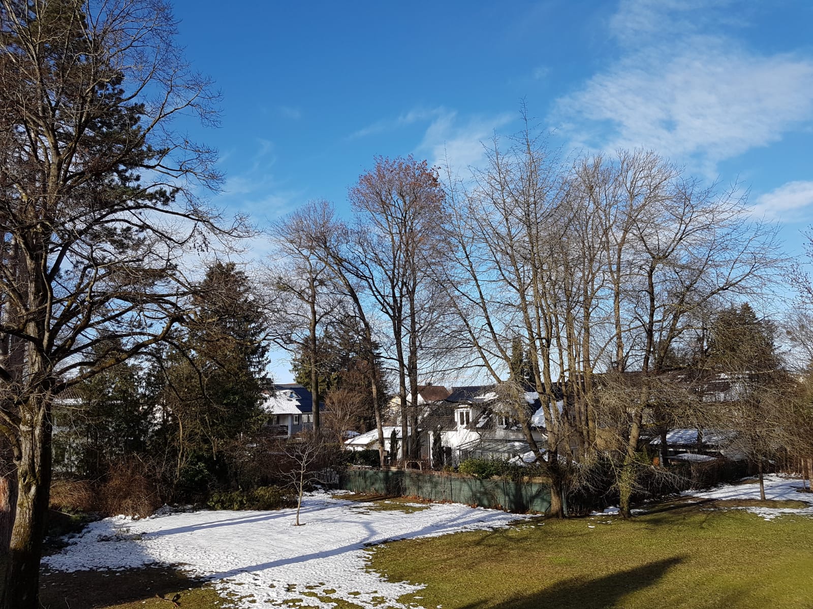 Blick vom Balkon