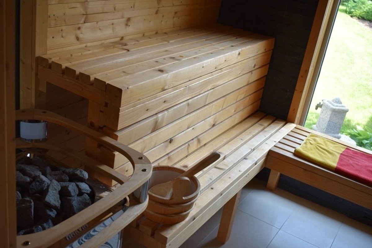 Wellness Bereich, Finnische Sauna