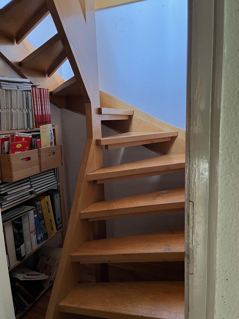 Treppe i.d. ausgeb.Dachboden
