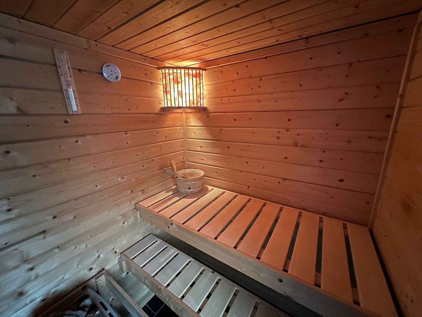 Sauna Innen (Badezimmer EG)