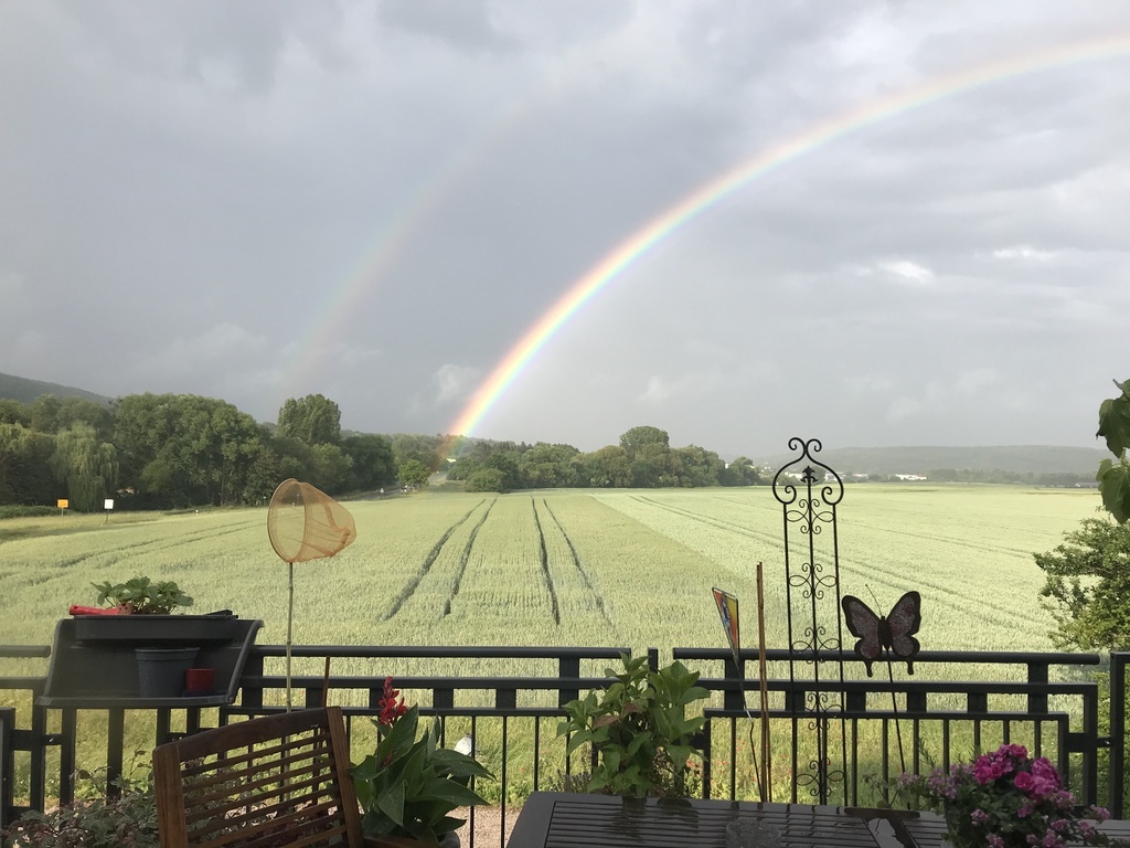 Fernblick-Regenbogen