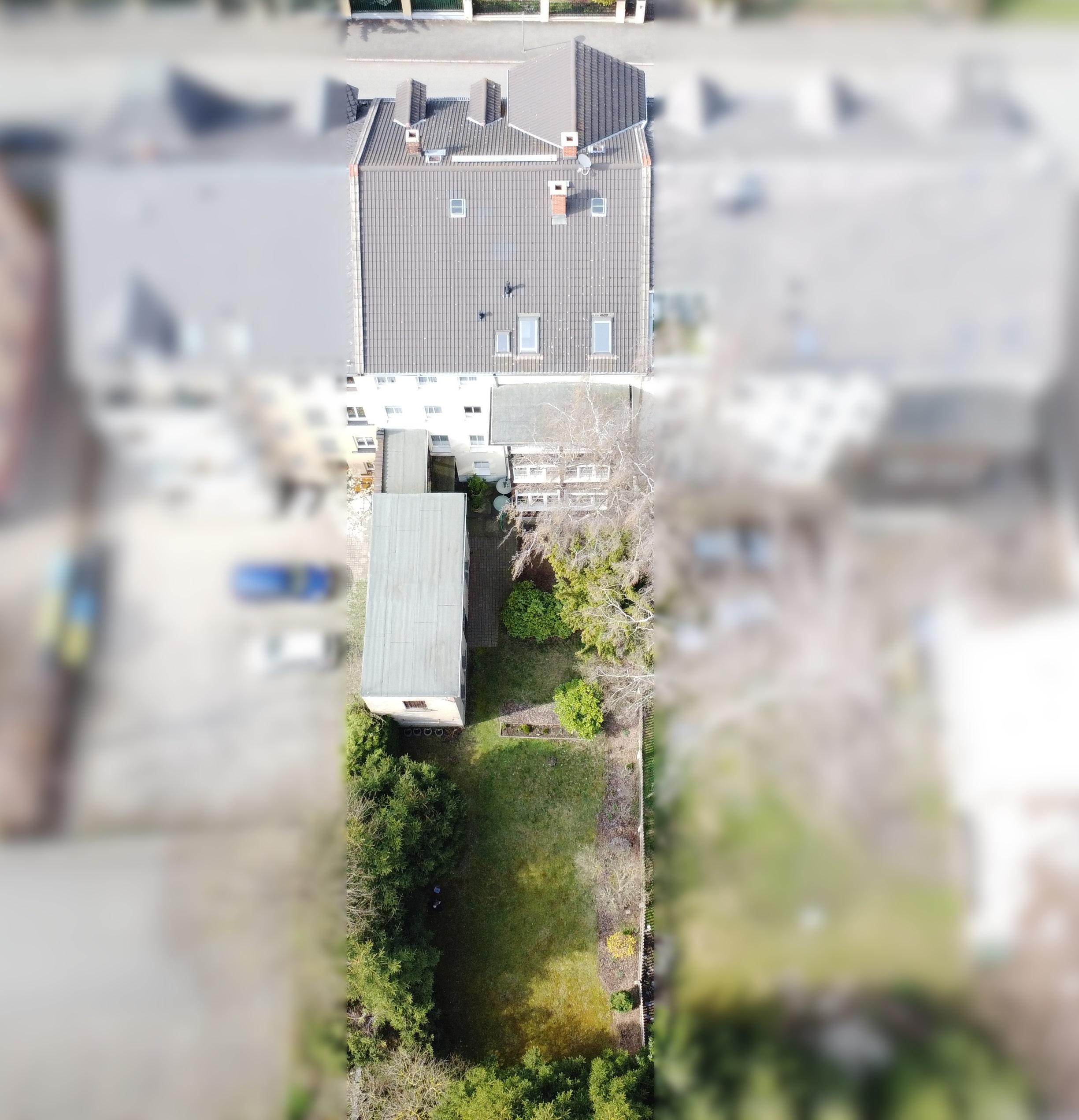 Luftaufnahme des Grundstückes