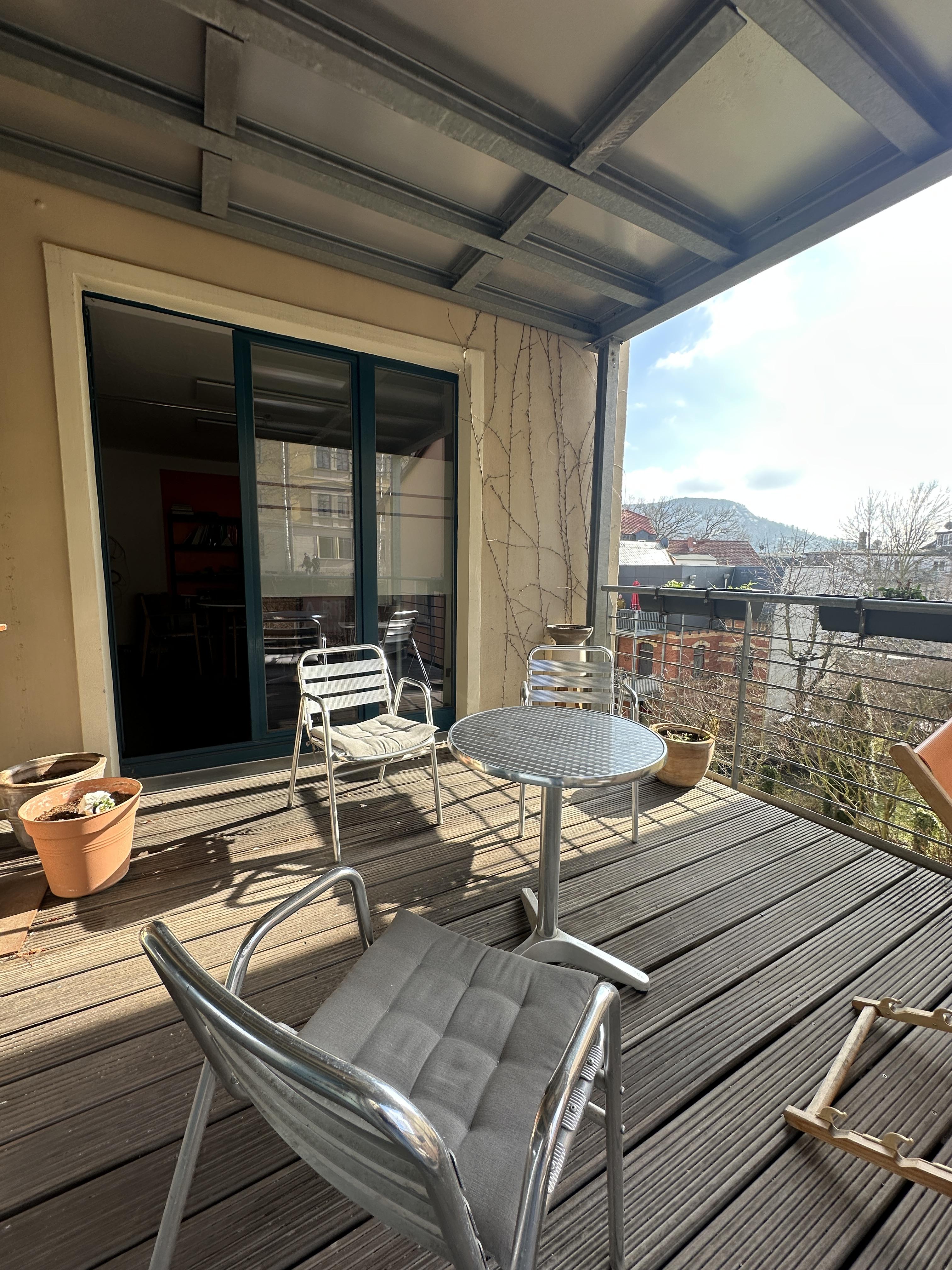 Balkon mit Süd-West Ausrichtung