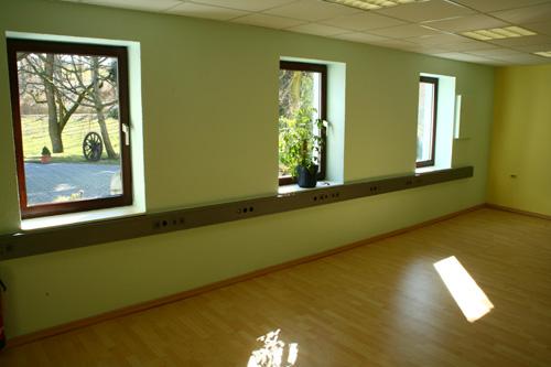 Erdgeschoss - Büro unmöblierte Ansicht 