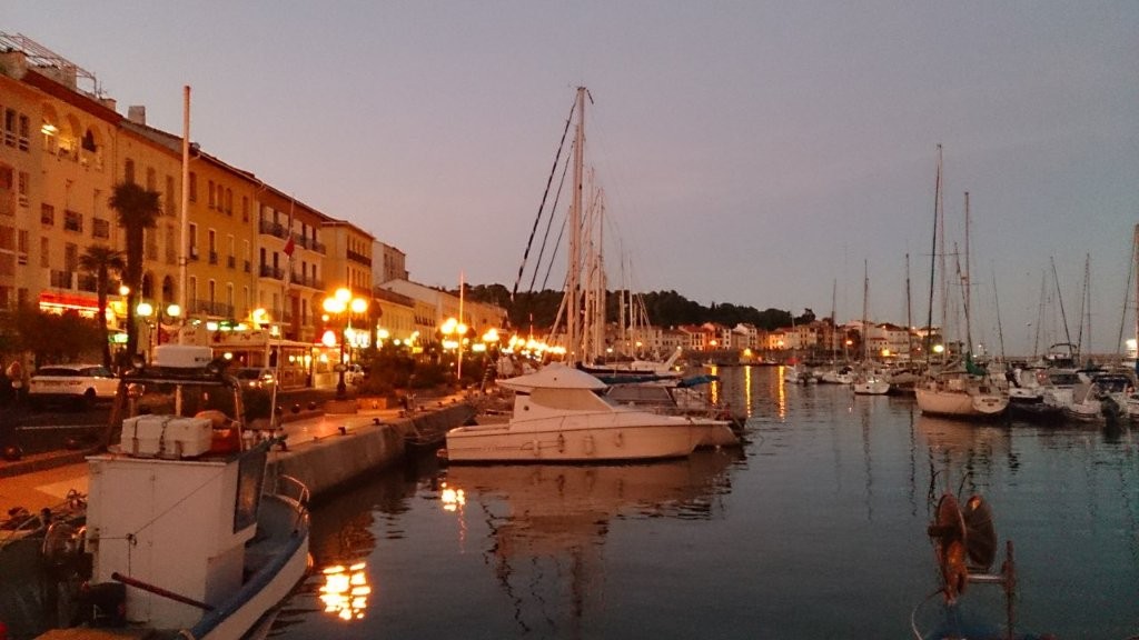 Abendstimmung in Port Vendres nur 15 km 