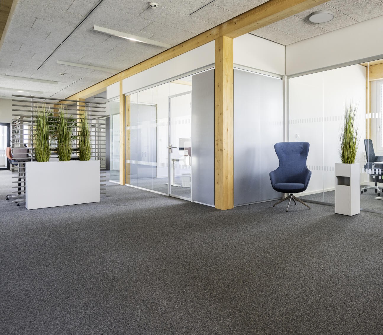 Moderne Arbeitsatmosphäre 