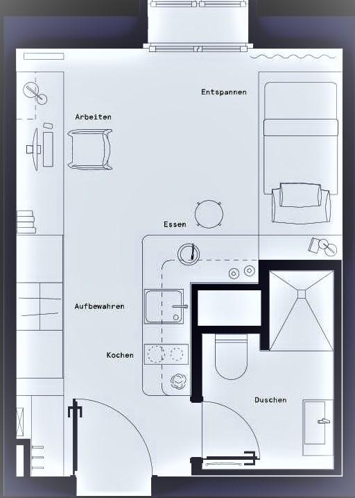 Grundriss Studio 5. OG