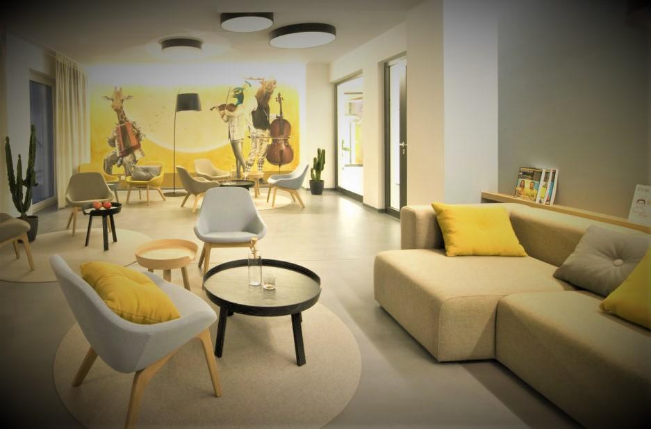 Lounge zum Chillen mit Freunden