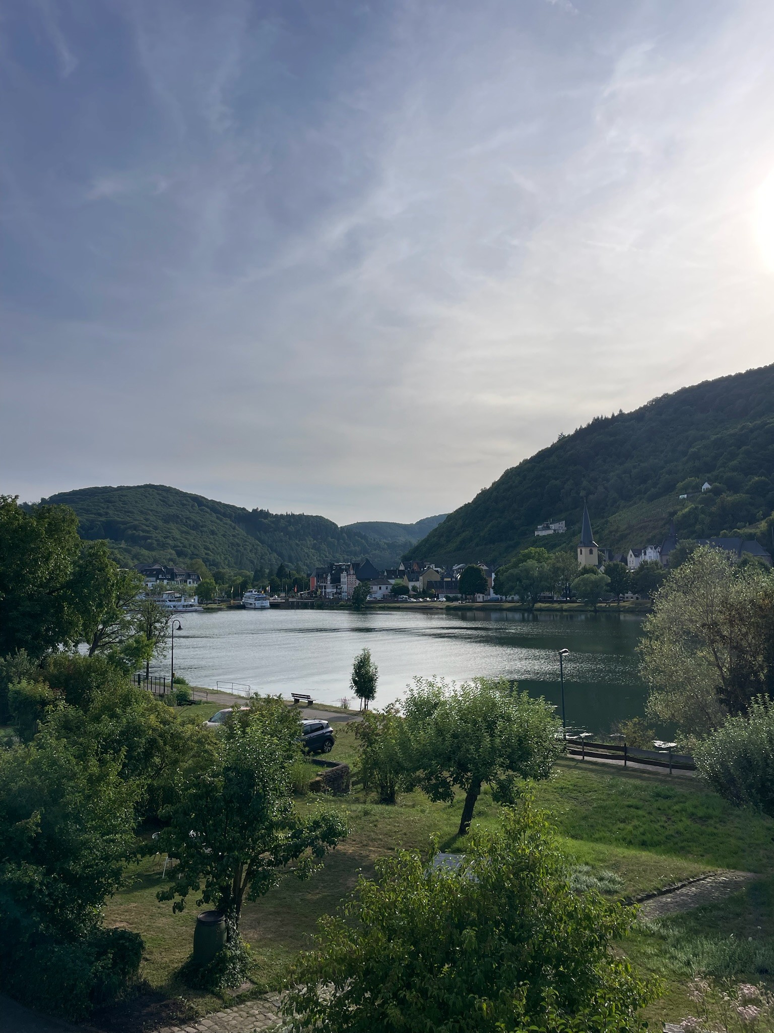 Blick von der Terasse