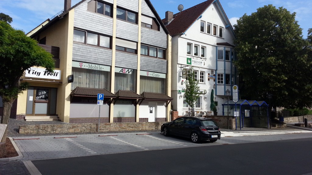 Ansicht von der Frankfurter Straße