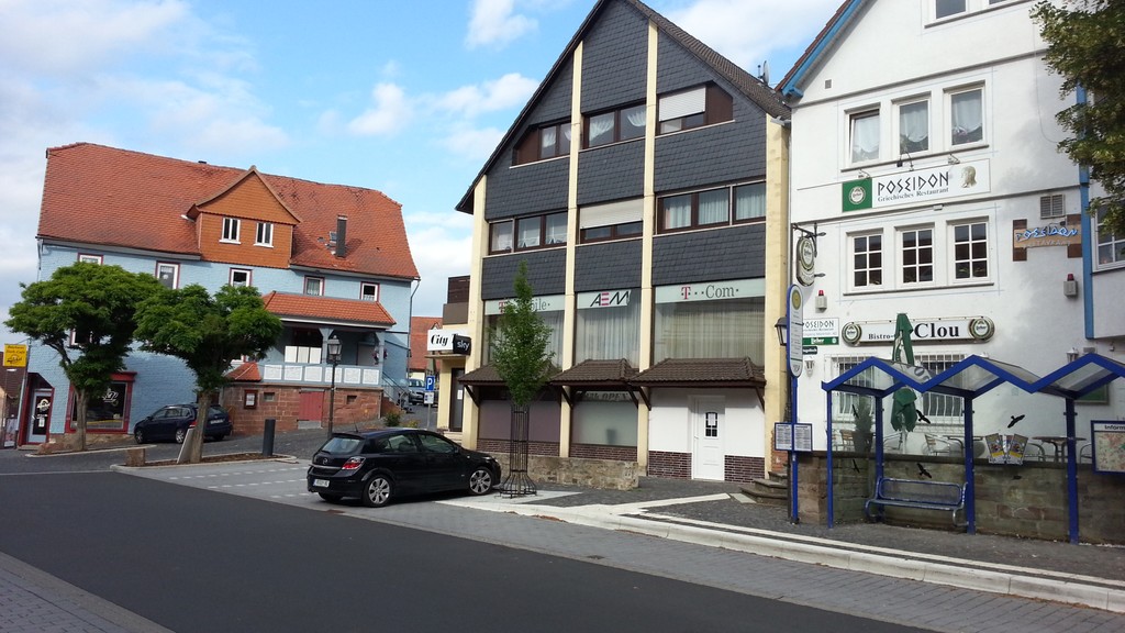 Ansicht von der Frankfurter Straße