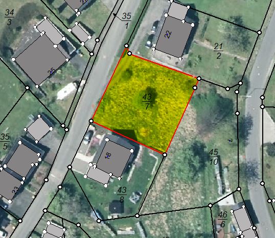 Luftbild mit Kataster, Schulstr. 20, 57520 Emmerzhausen