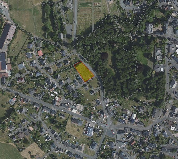 Luftbild mit Kataster, Auf dem Driesch 2, 57567 Daaden (Übersicht).png